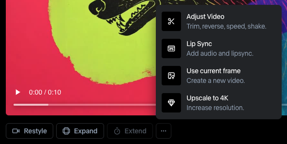 פיצרים חדשים של gen-4 runway